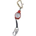 Honeywell North Miller® MiniLite„¢ 11'L Fall Limiter, Steel Twist-lock Carabiner and Swivel Shackle FL11-3-Z7/11FT